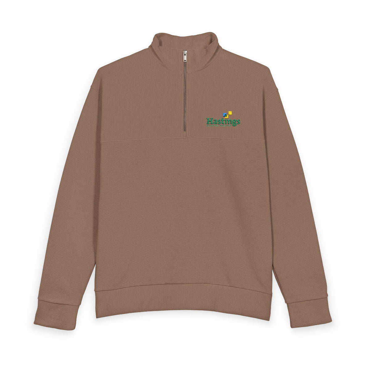 Hastings Entertainment Heavy Knit Quarter-Zip Sweatshirt