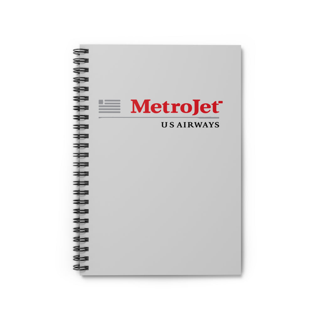 MetroJet Spiral Notebook