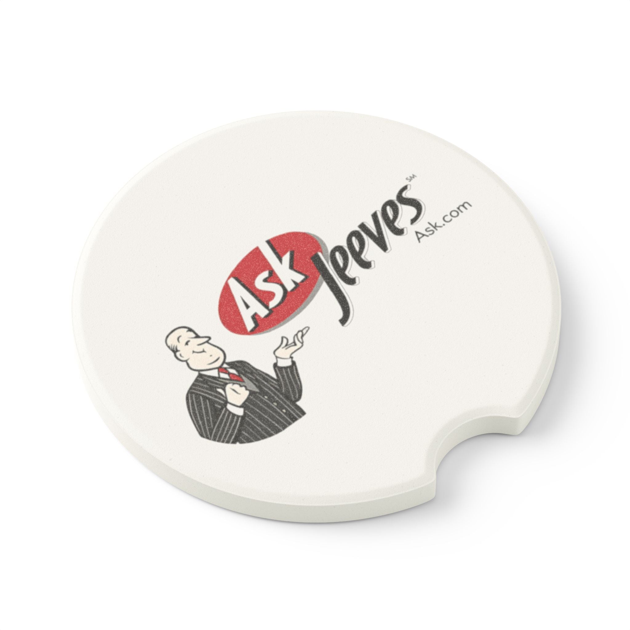 Ask Jeeves Car Coaster