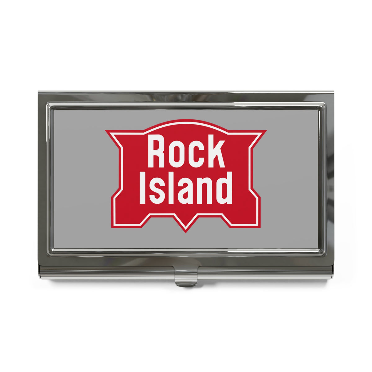 Chicago, Rock Island and Pacific Railroad Metal Business Card Holder