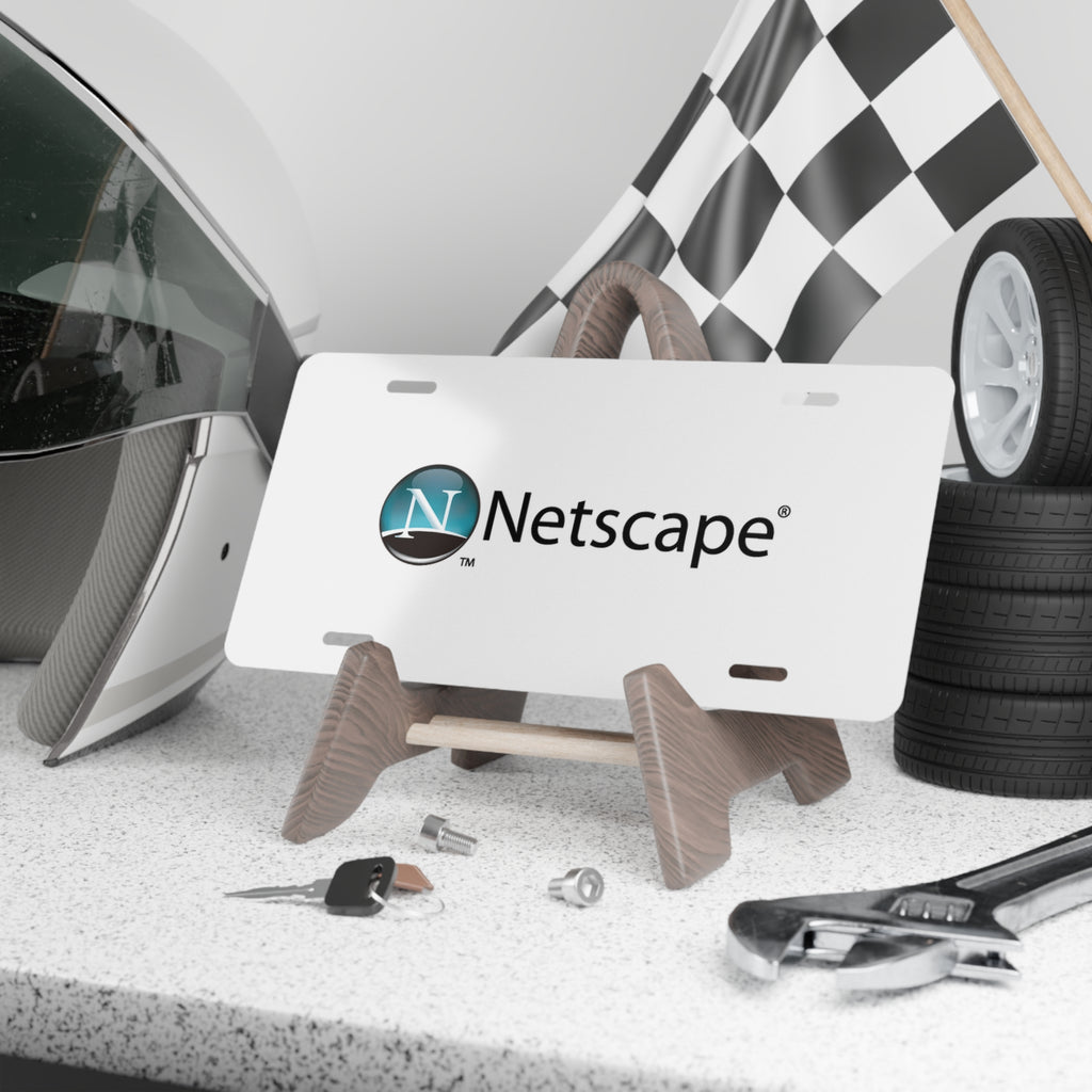 Netscape Vanity License Plate