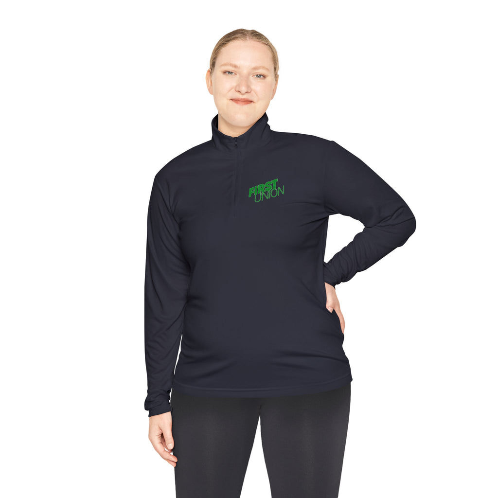 First Union Unisex Quarter Zip Pullover