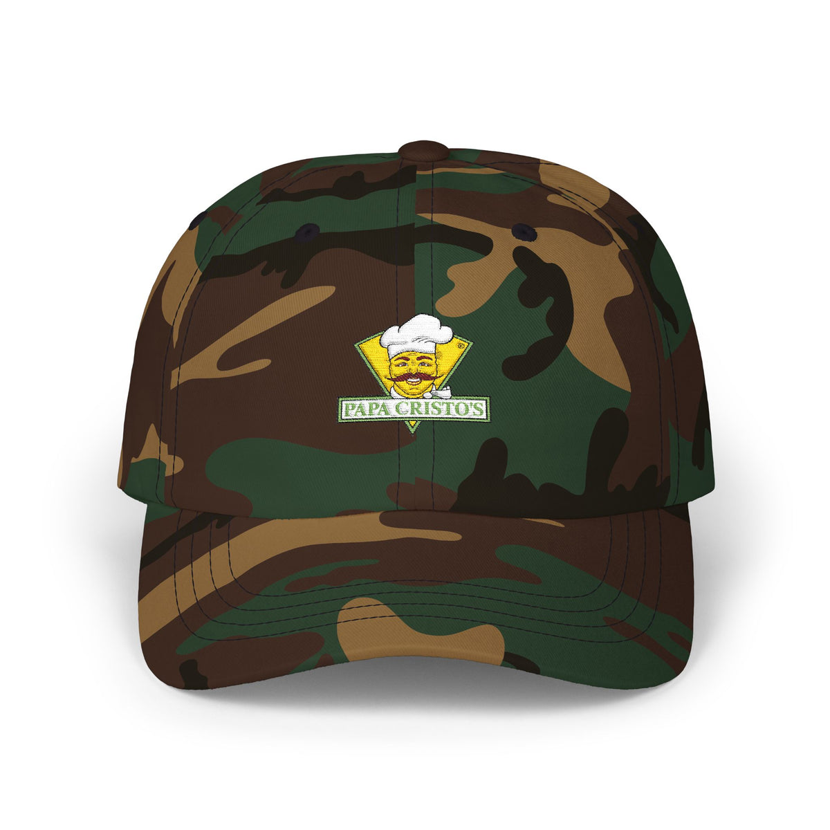 Papa Cristo's Embroidered Dad Cap Hat