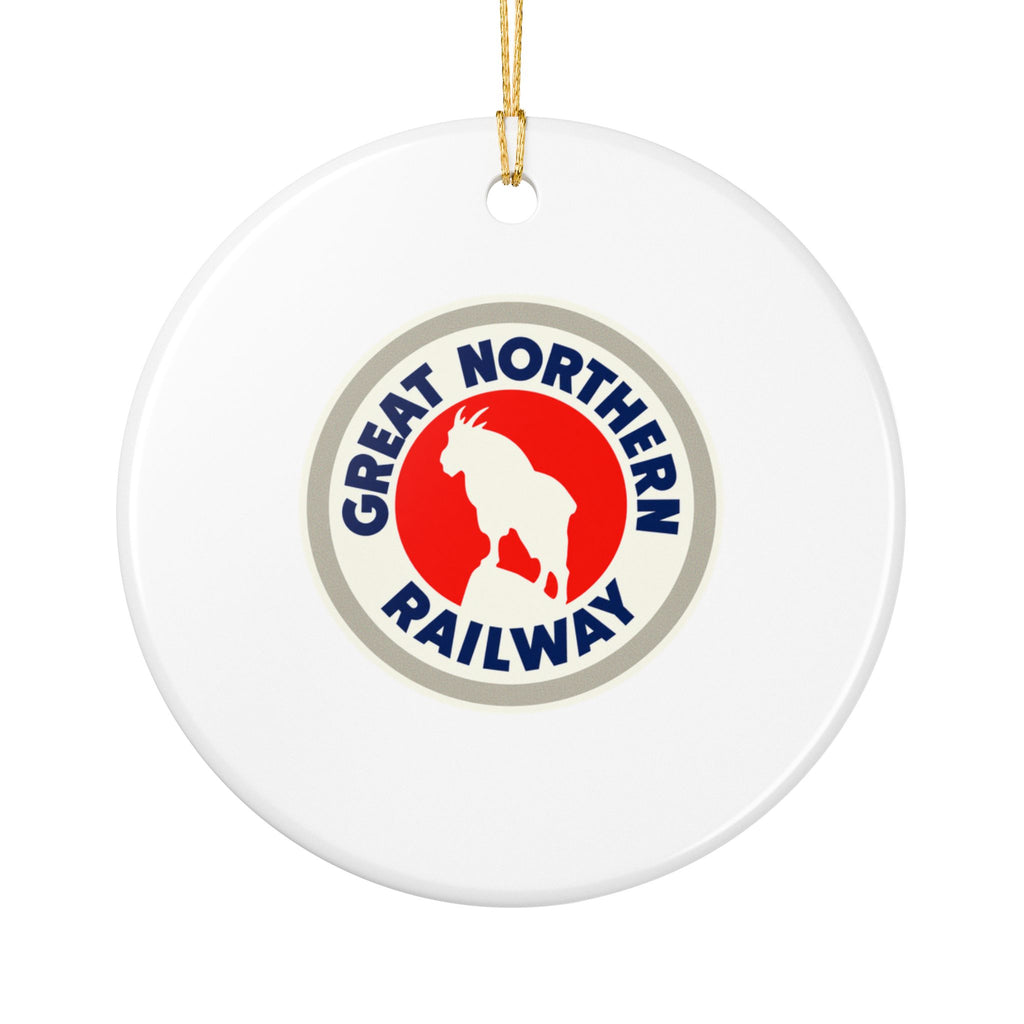 Great Northern Railway Ceramic Ornament
