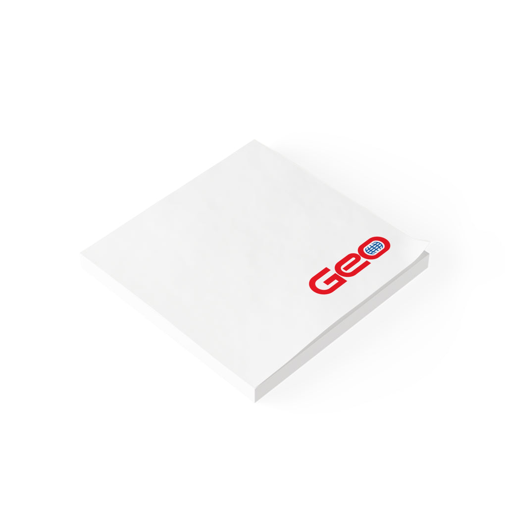 Geo Sticky Post-it Note Pad