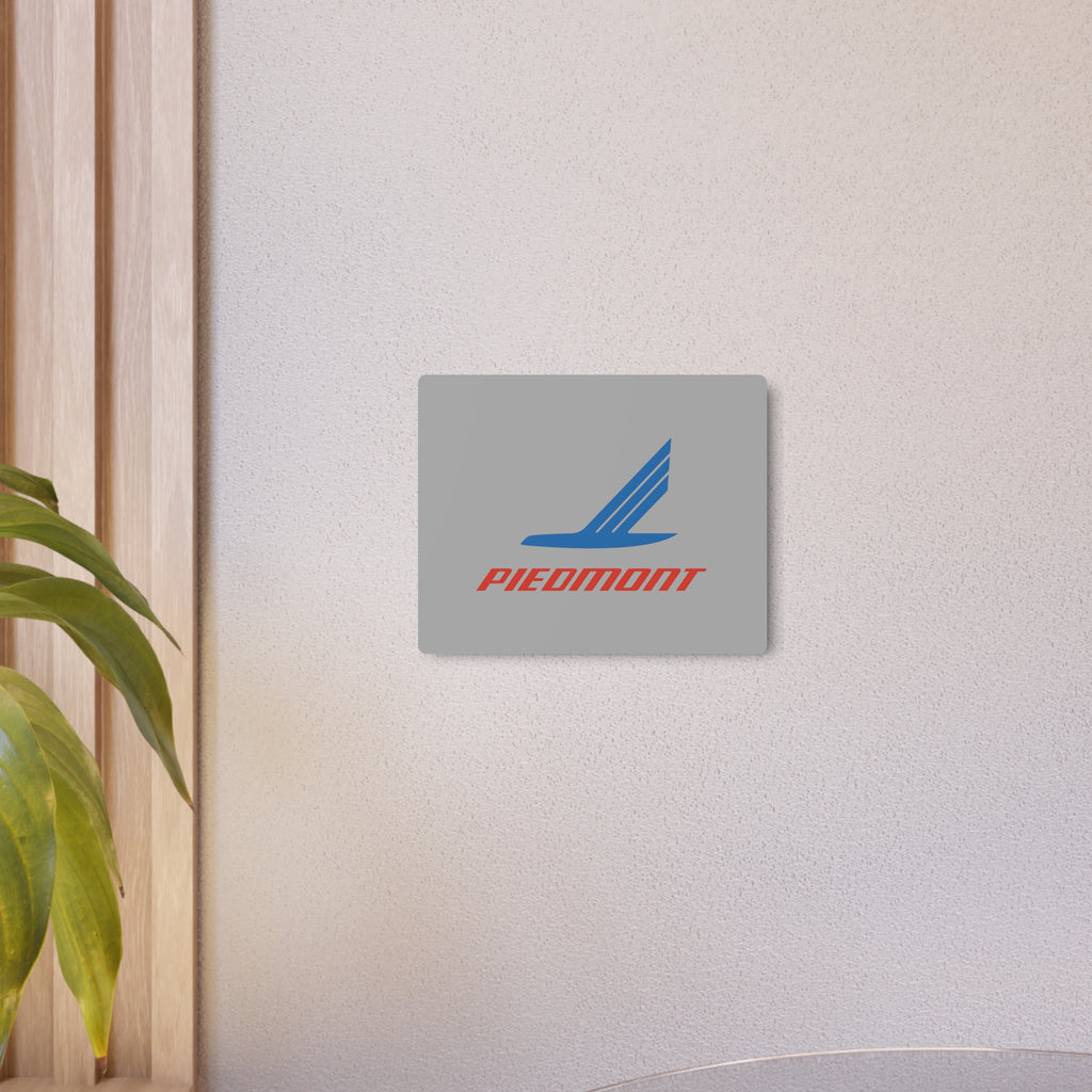 Piedmont Airlines Metal Sign