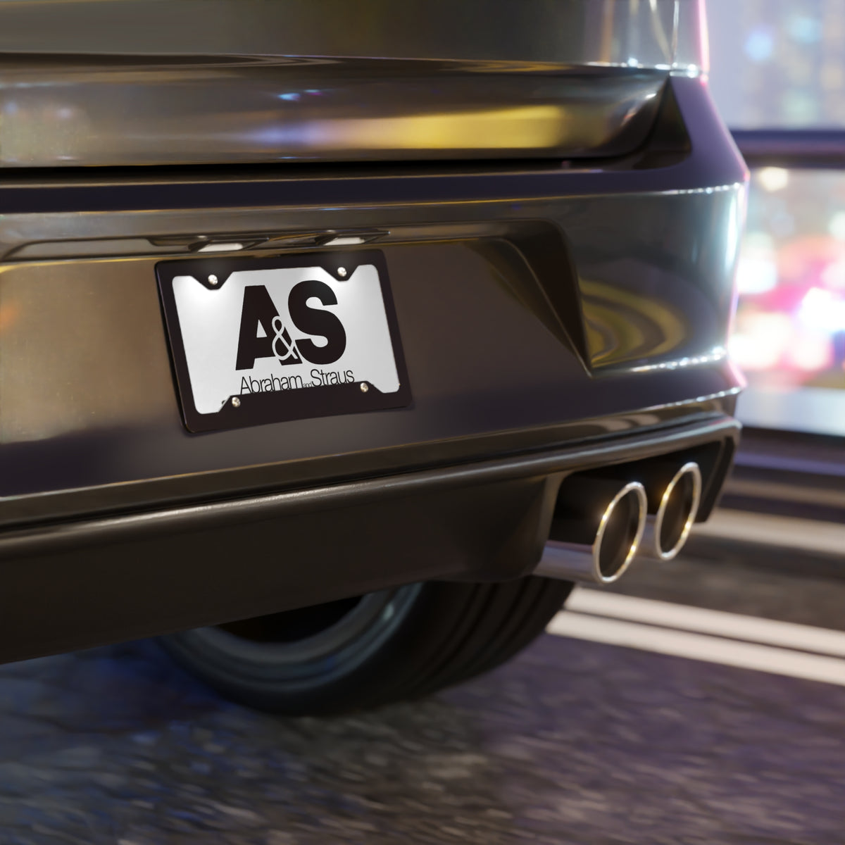 Abraham & Straus Vanity License Plate