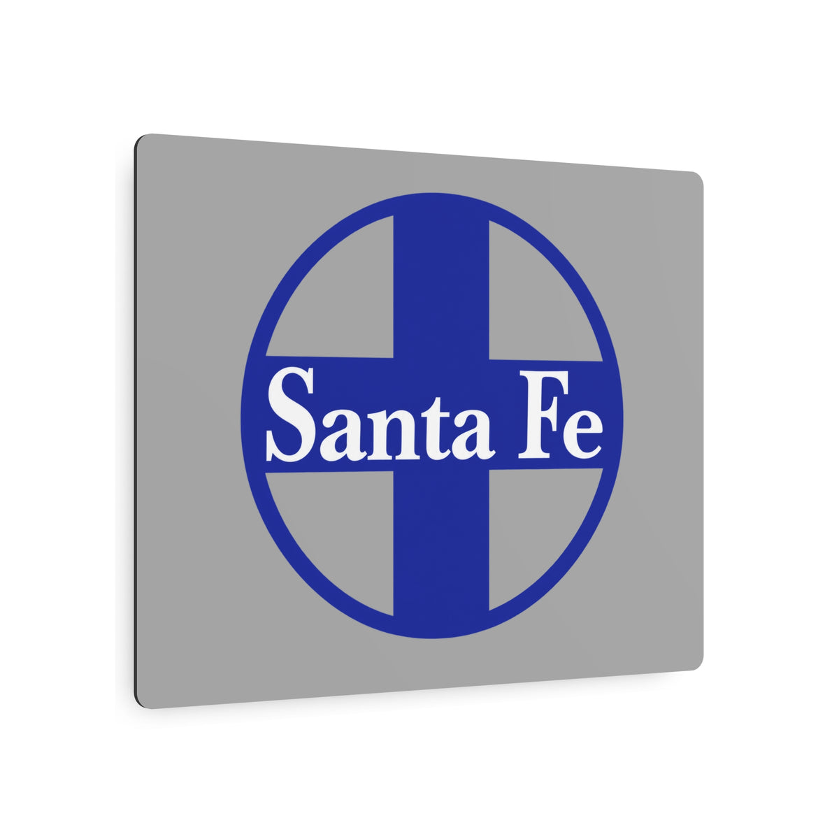 Atchison Topeka and Santa Fe Railway Metal Sign