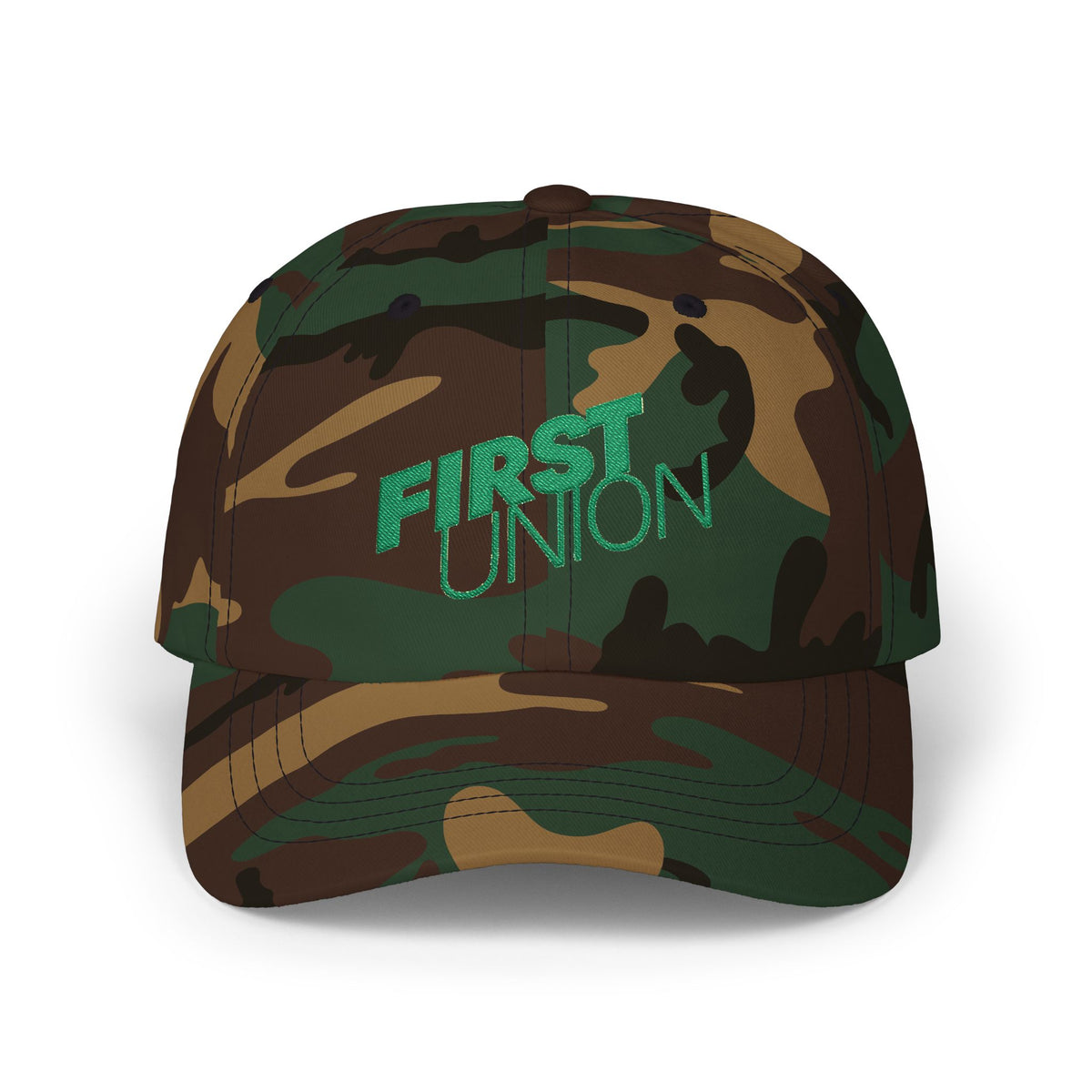 First Union Embroidered Dad Cap Hat