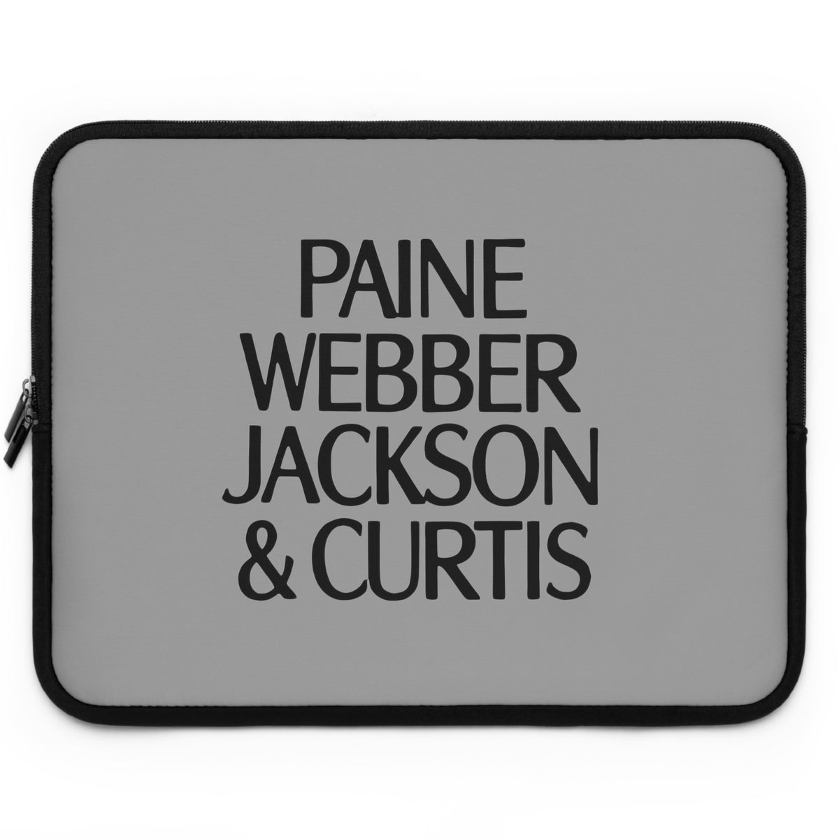 Paine Webber Jackson & Curtis Laptop Sleeve