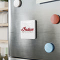 Indian Motorcycle Square Porcelain Fridge Magnet