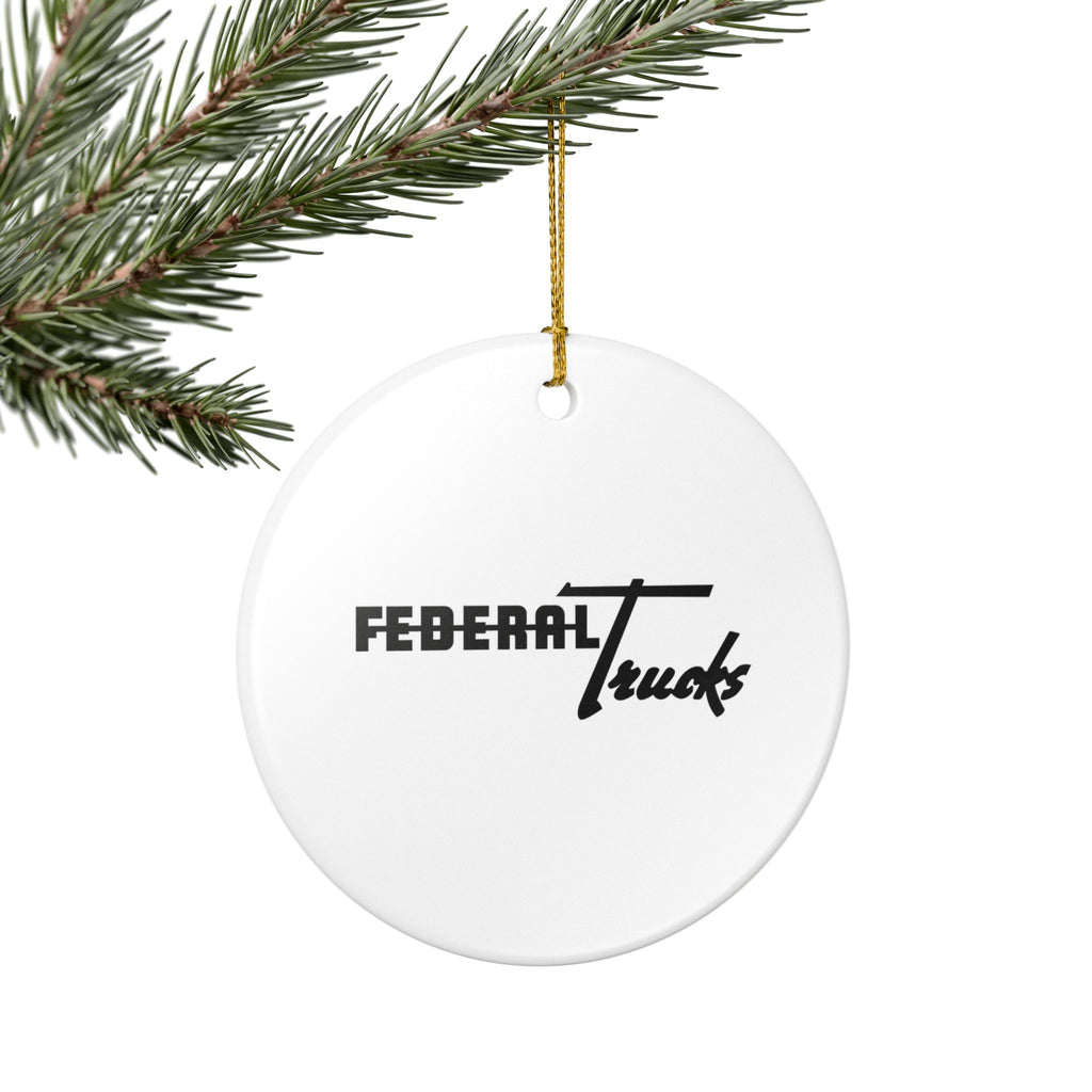 Federal Motor Truck Company Ceramic Ornament