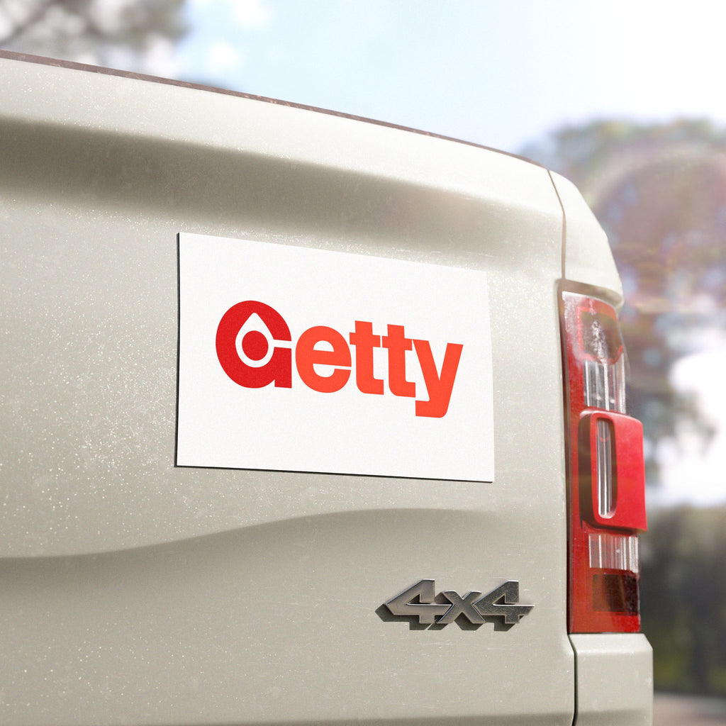 Getty Oil Car Magnet