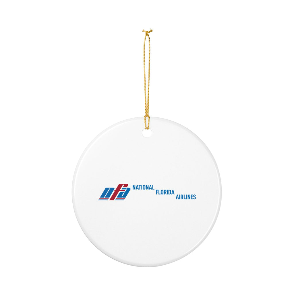 National Florida Airlines Ceramic Ornament