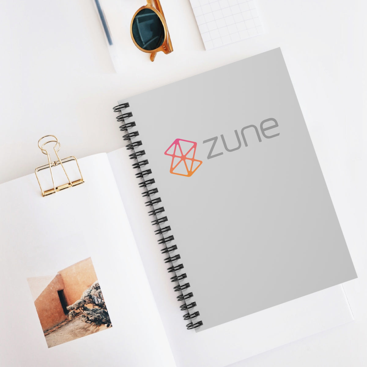 Zune Spiral Notebook
