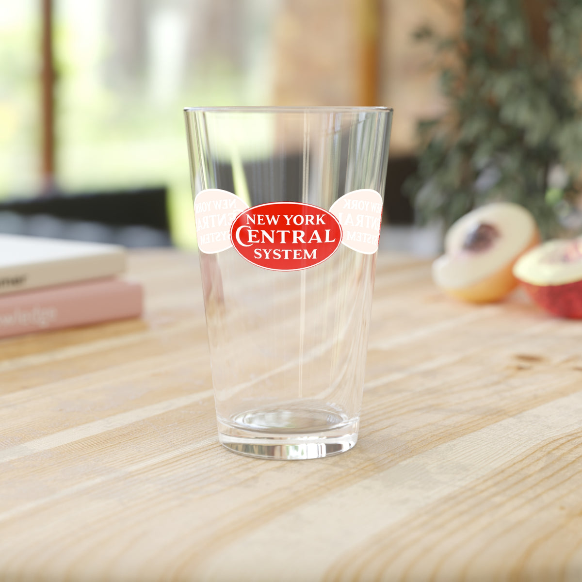 New York Central Railroad 16oz Pint Glass