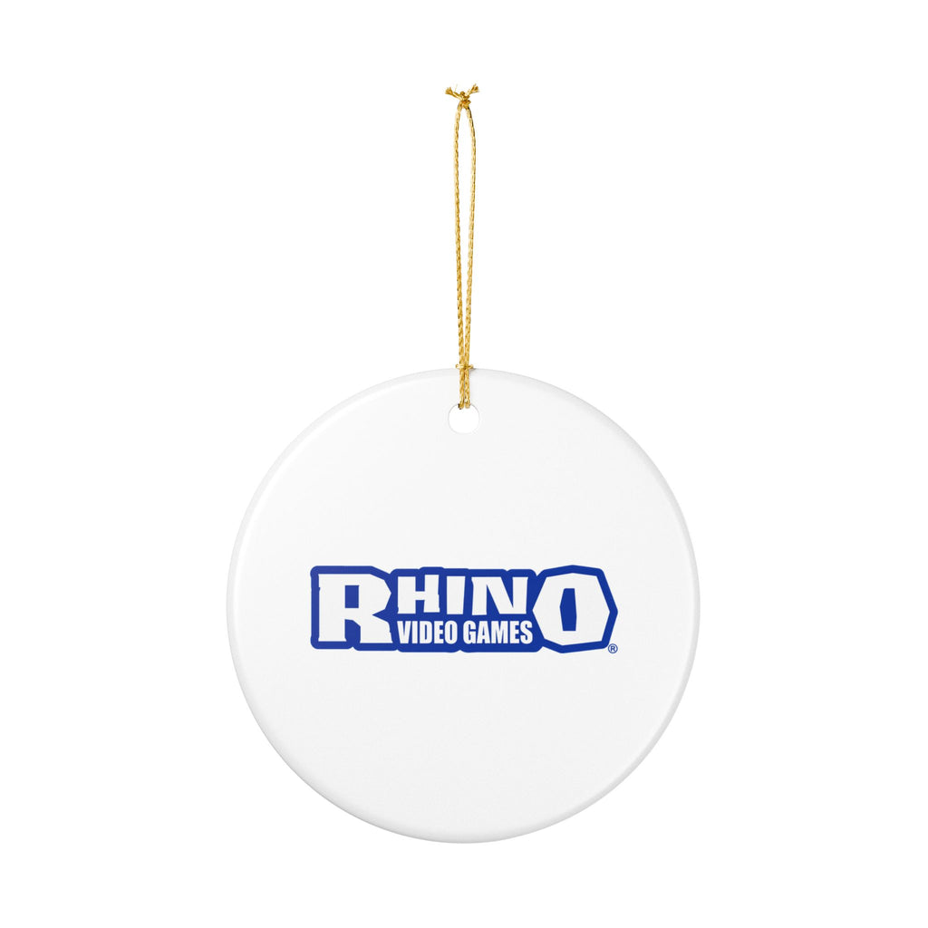 Rhino Video Games Ceramic Ornament