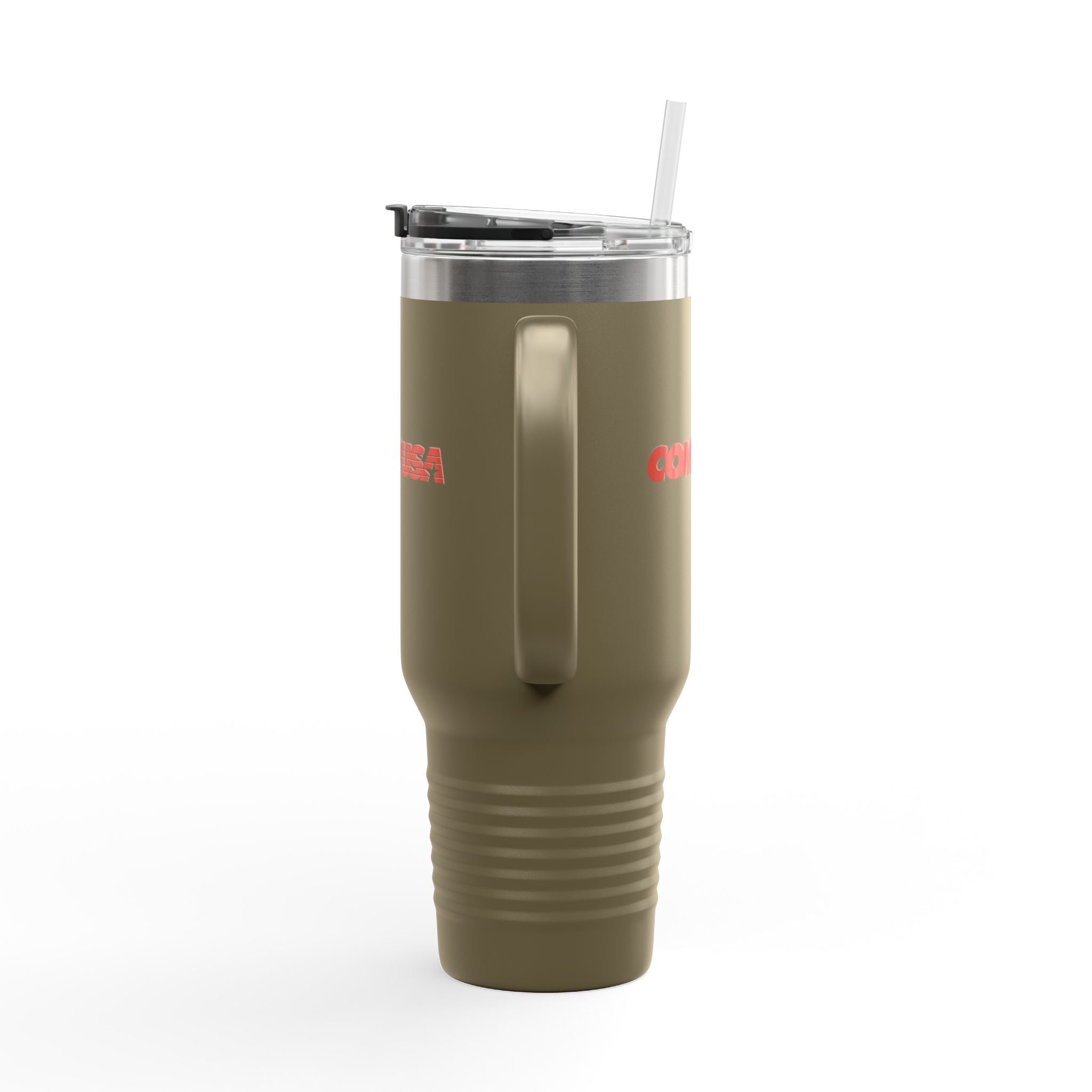 CompUSA 40oz Insulated Travel Mug Stainless Tumbler