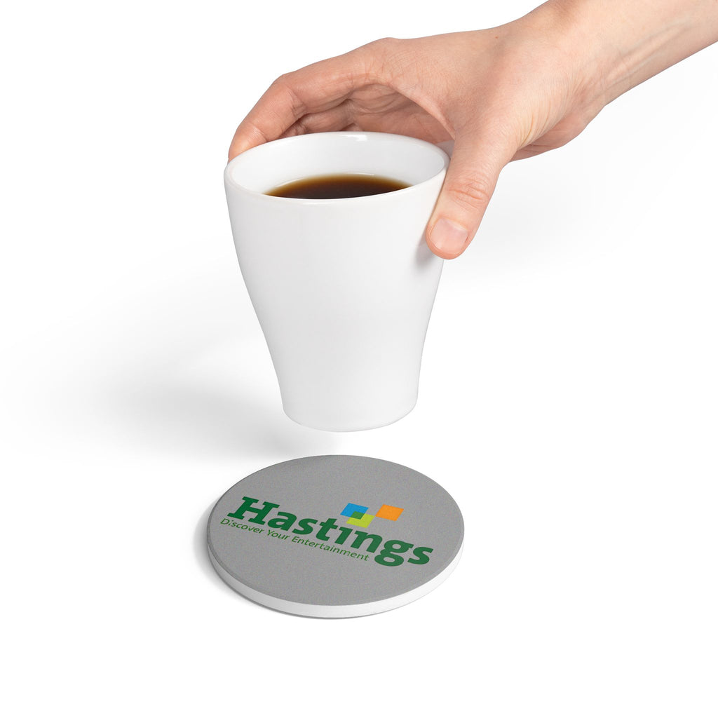 Hastings Entertainment Ceramic Coaster