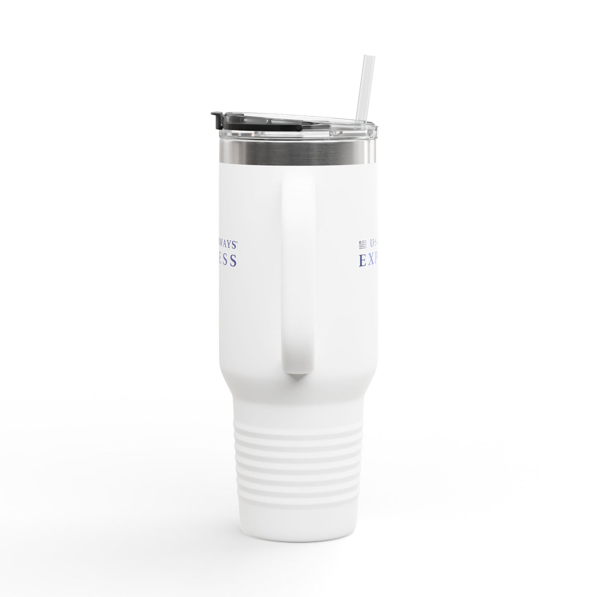 US Airways Express 40oz Insulated Travel Mug Stainless Tumbler