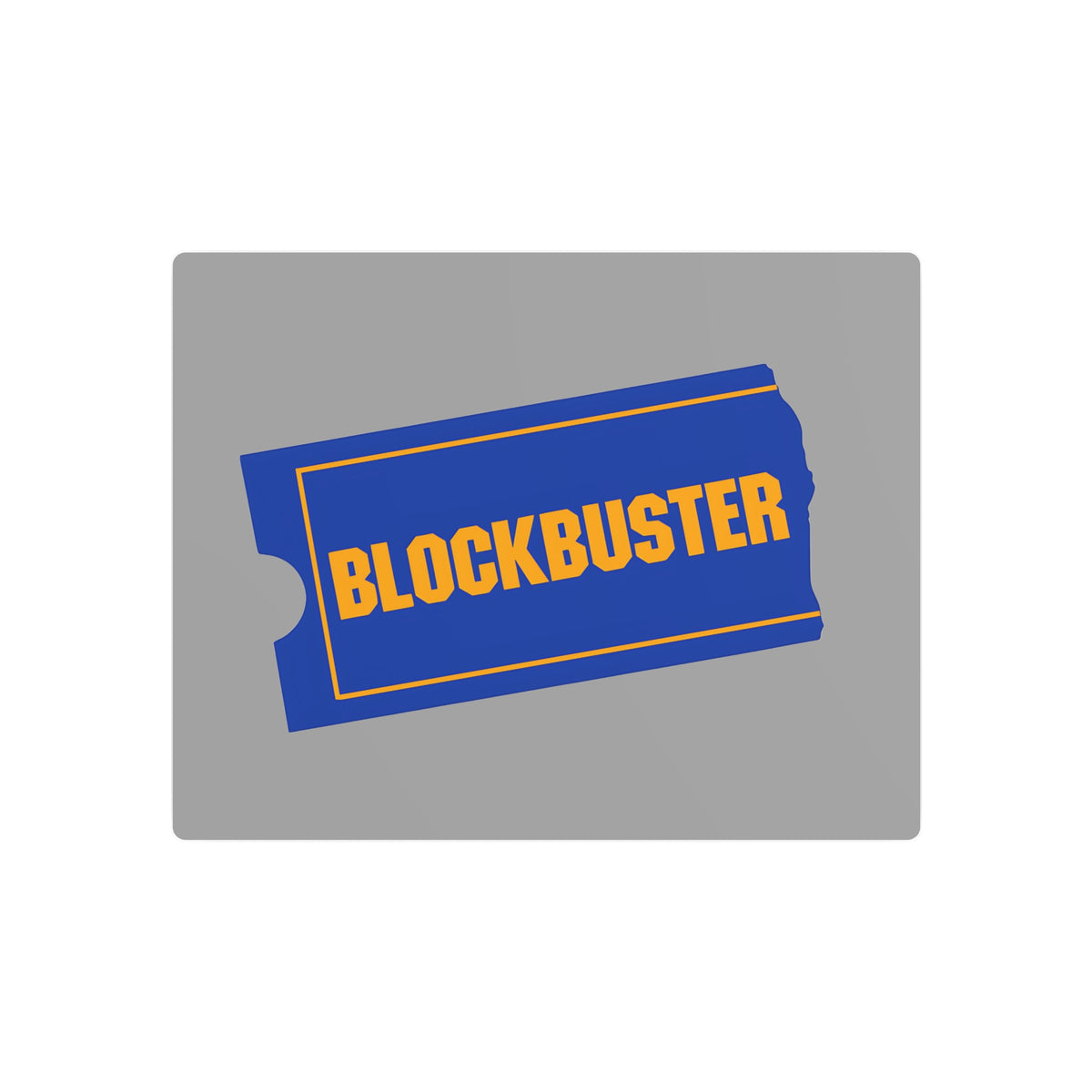 Blockbuster Video Metal Sign