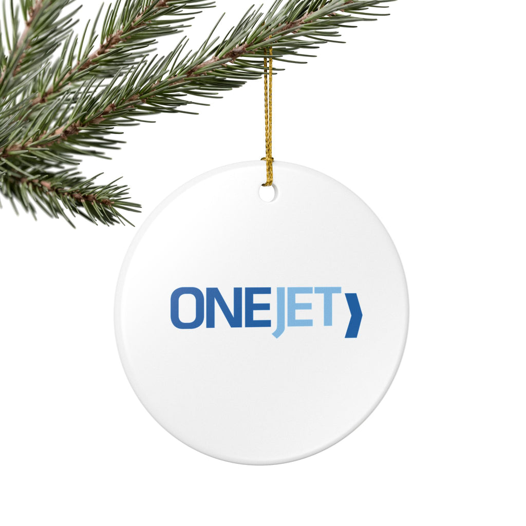 OneJet Ceramic Ornament