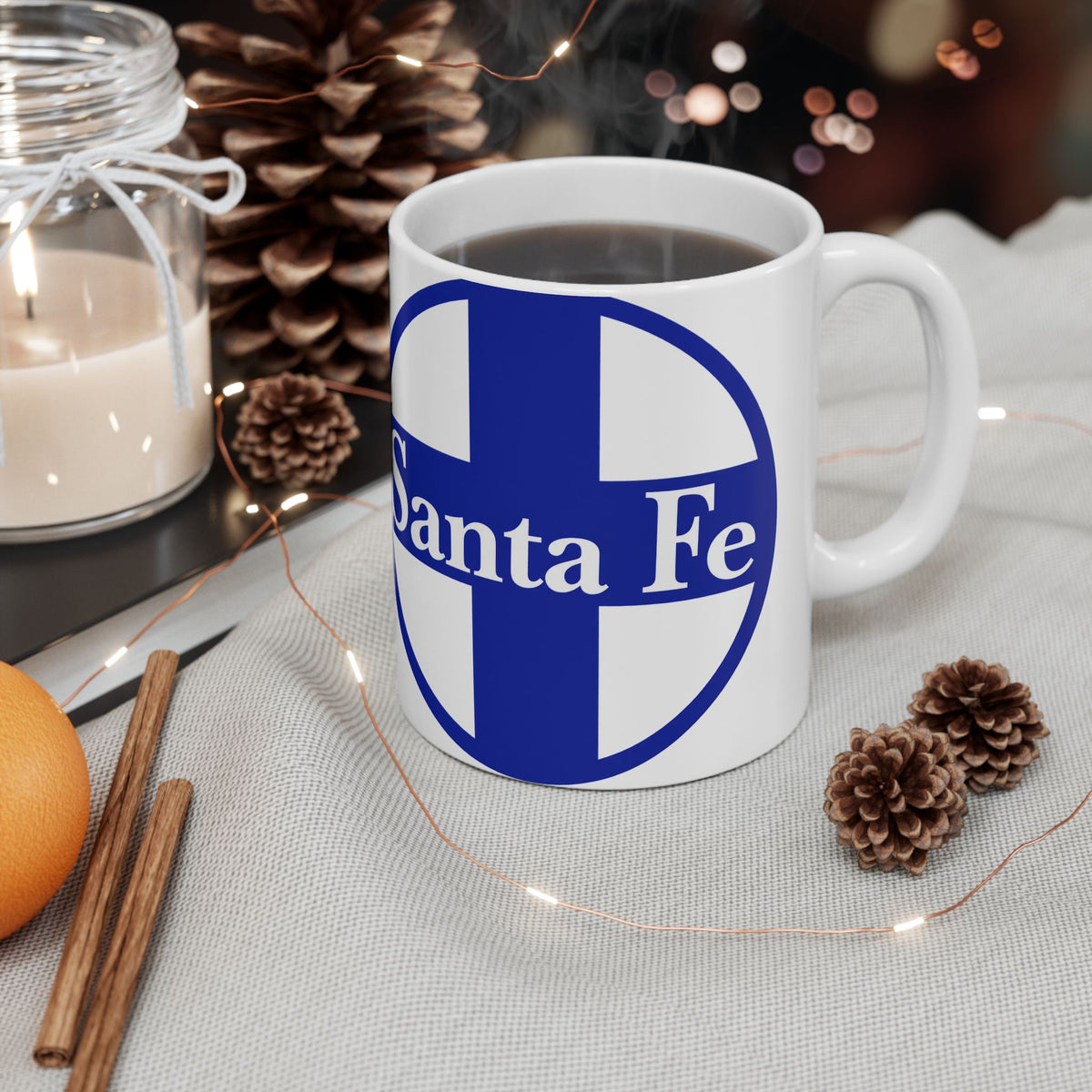 Atchison Topeka and Santa Fe Railway Ceramic Coffee Mug