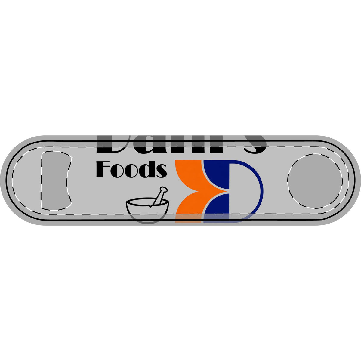 Dahl's Foods Metal Bottle Opener