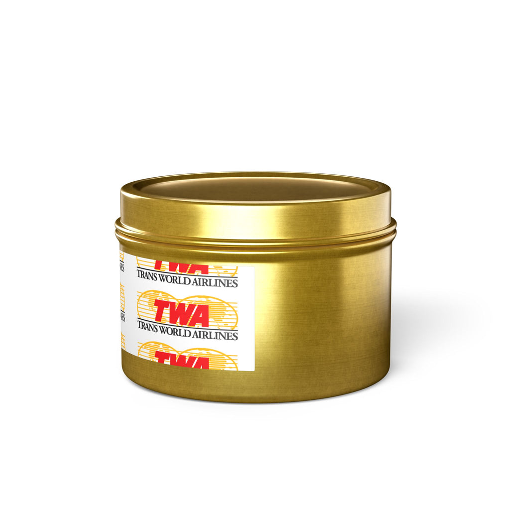 Trans World Airlines (TWA) Tin Candle