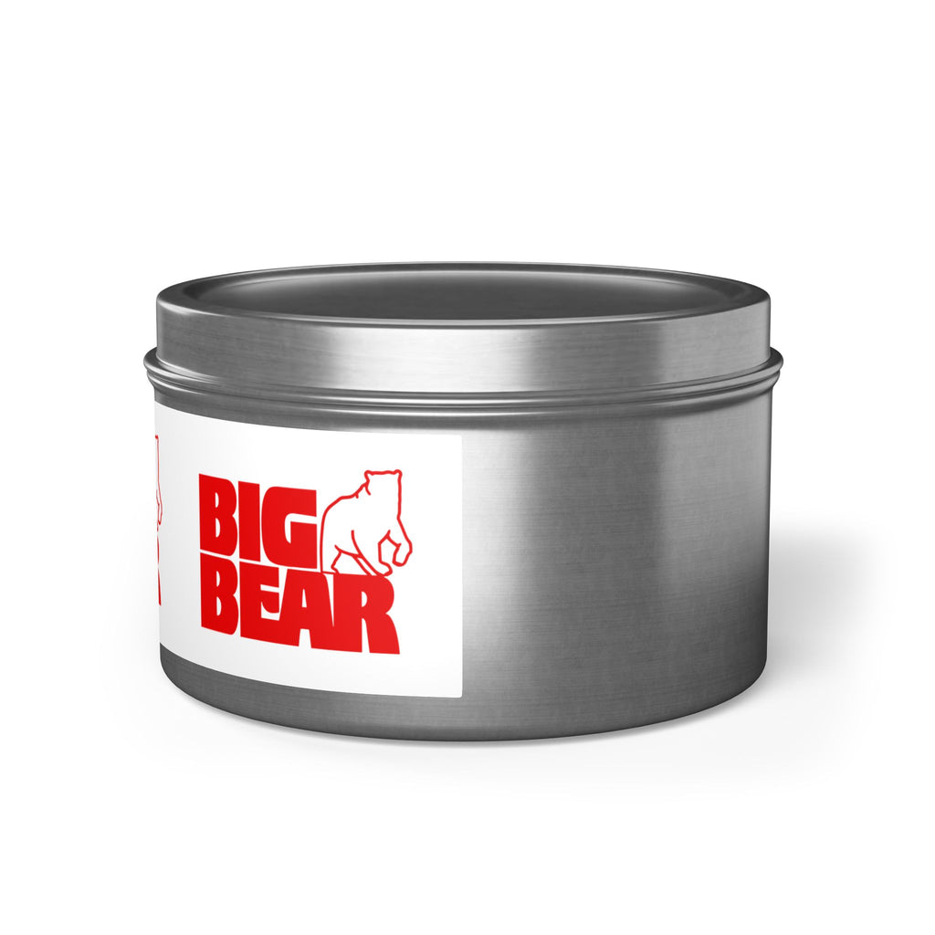 Big Bear Stores Tin Candle