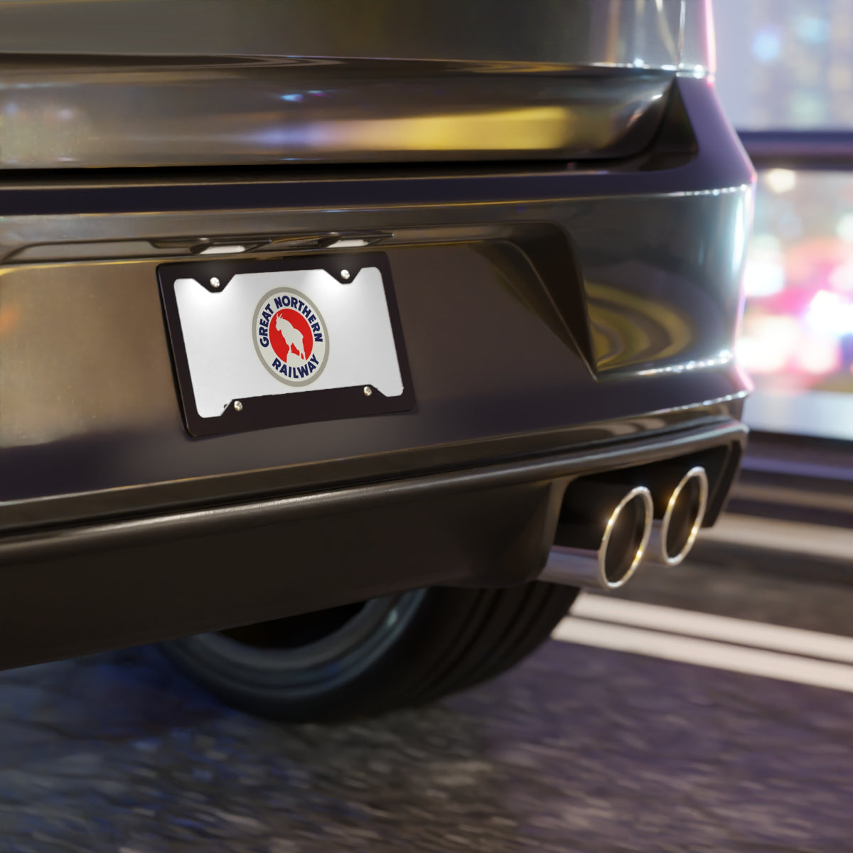 Great Northern Railway Vanity License Plate