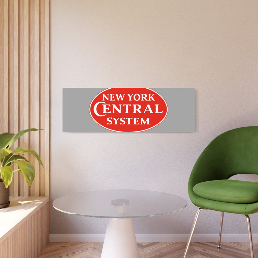 New York Central Railroad Metal Sign