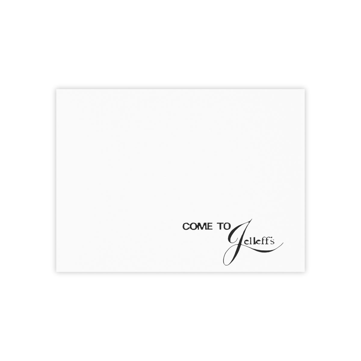 Jelleff's Sticky Post-it Note Pad