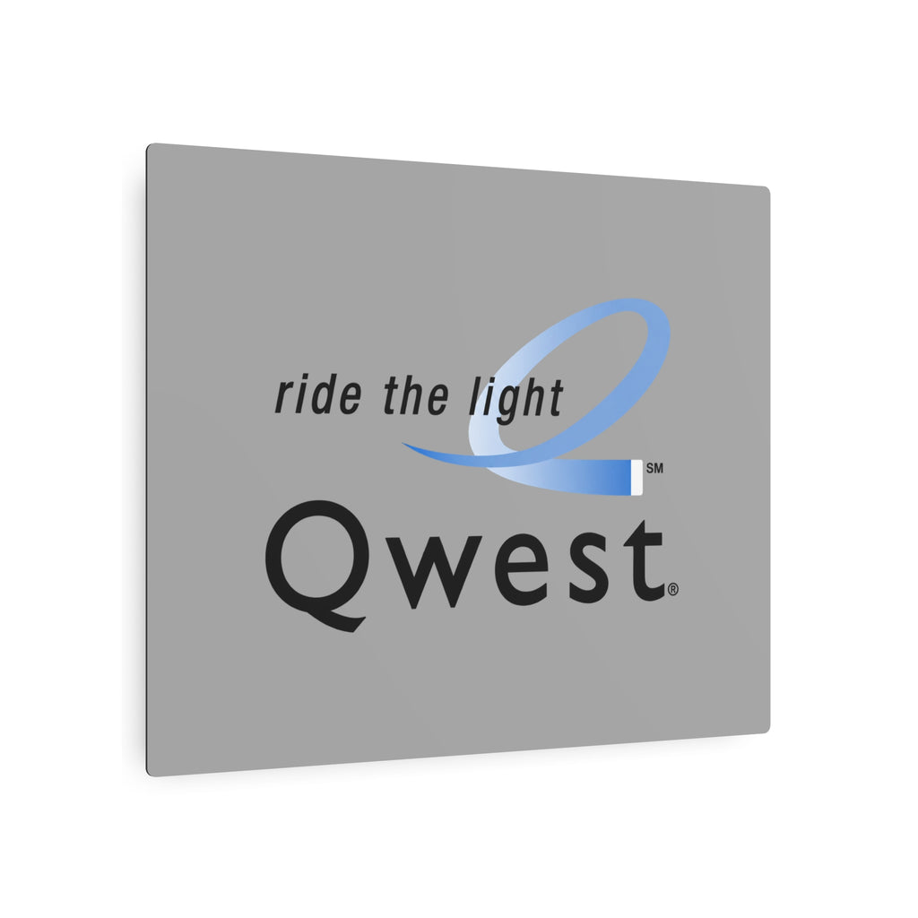 Qwest Metal Sign