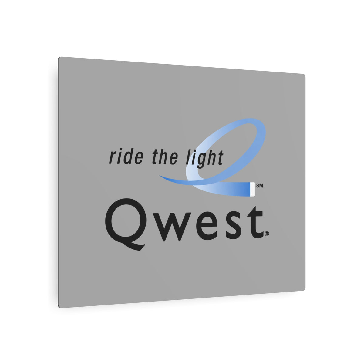 Qwest Metal Sign