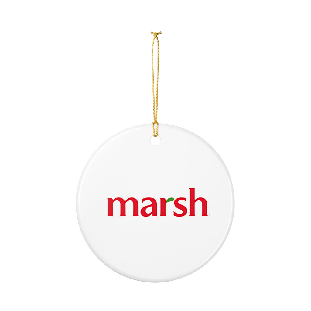 Marsh Supermarkets Ceramic Ornament