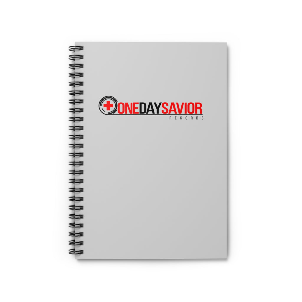 One Day Savior Recordings Spiral Notebook