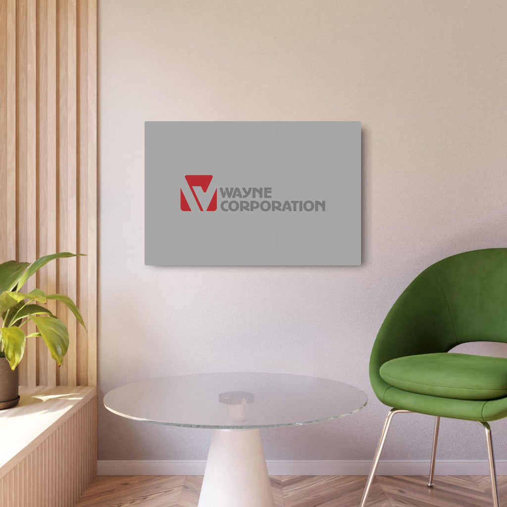 Wayne Corporation Metal Sign