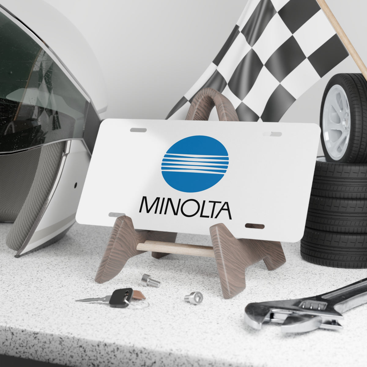 Minolta Vanity License Plate