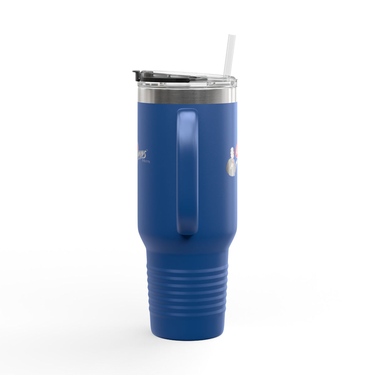 Ask Jeeves 40oz Insulated Travel Mug Stainless Tumbler