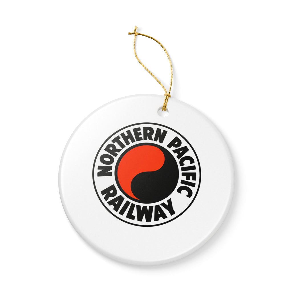 Northern Pacific Railway Ceramic Ornament