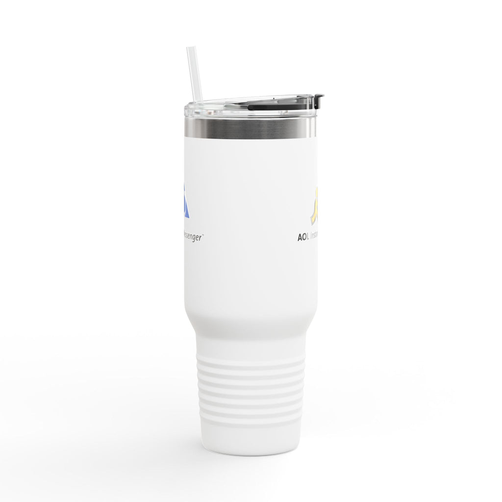 AOL Instant Messenger (AIM) 40oz Insulated Travel Mug Stainless Tumbler