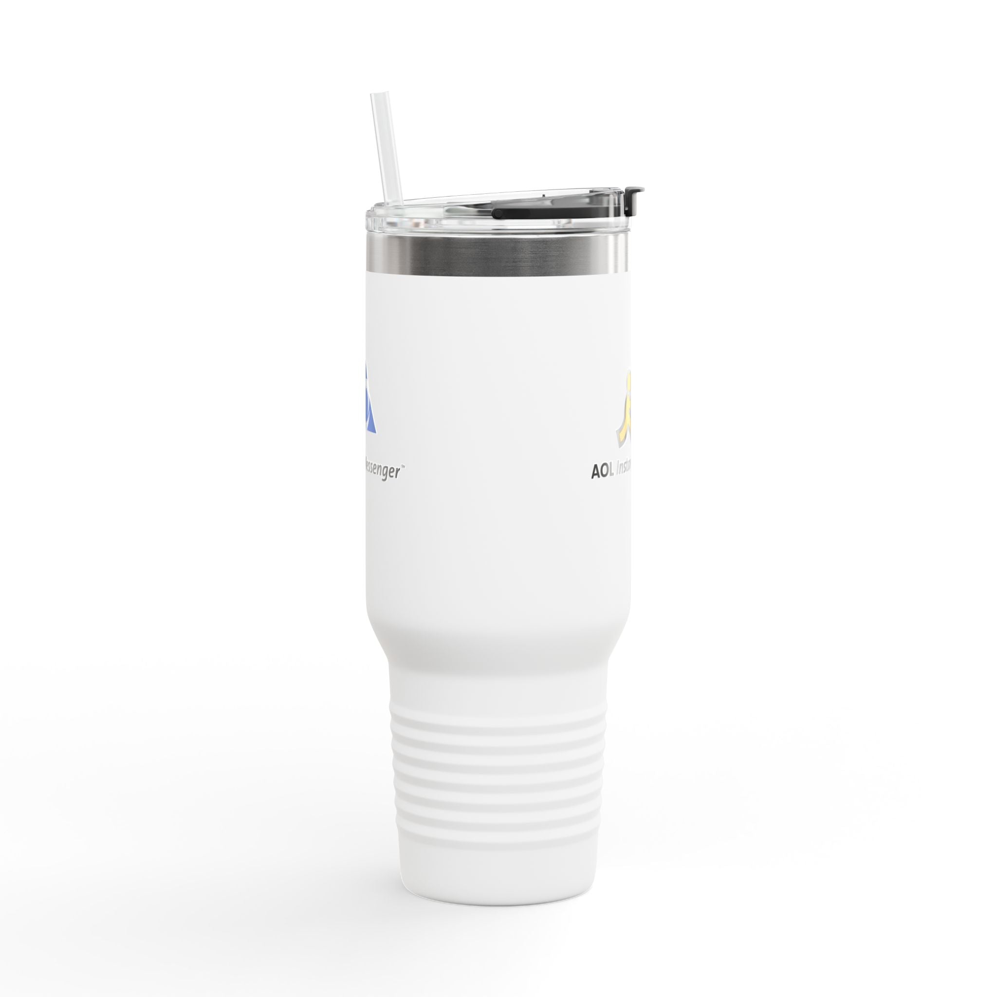 AOL Instant Messenger (AIM) 40oz Insulated Travel Mug Stainless Tumbler