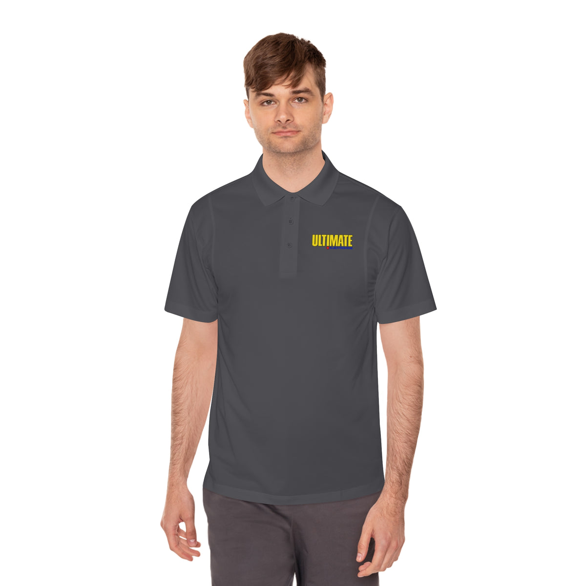 Ultimate Electronics Men's Sport Polo Shirt