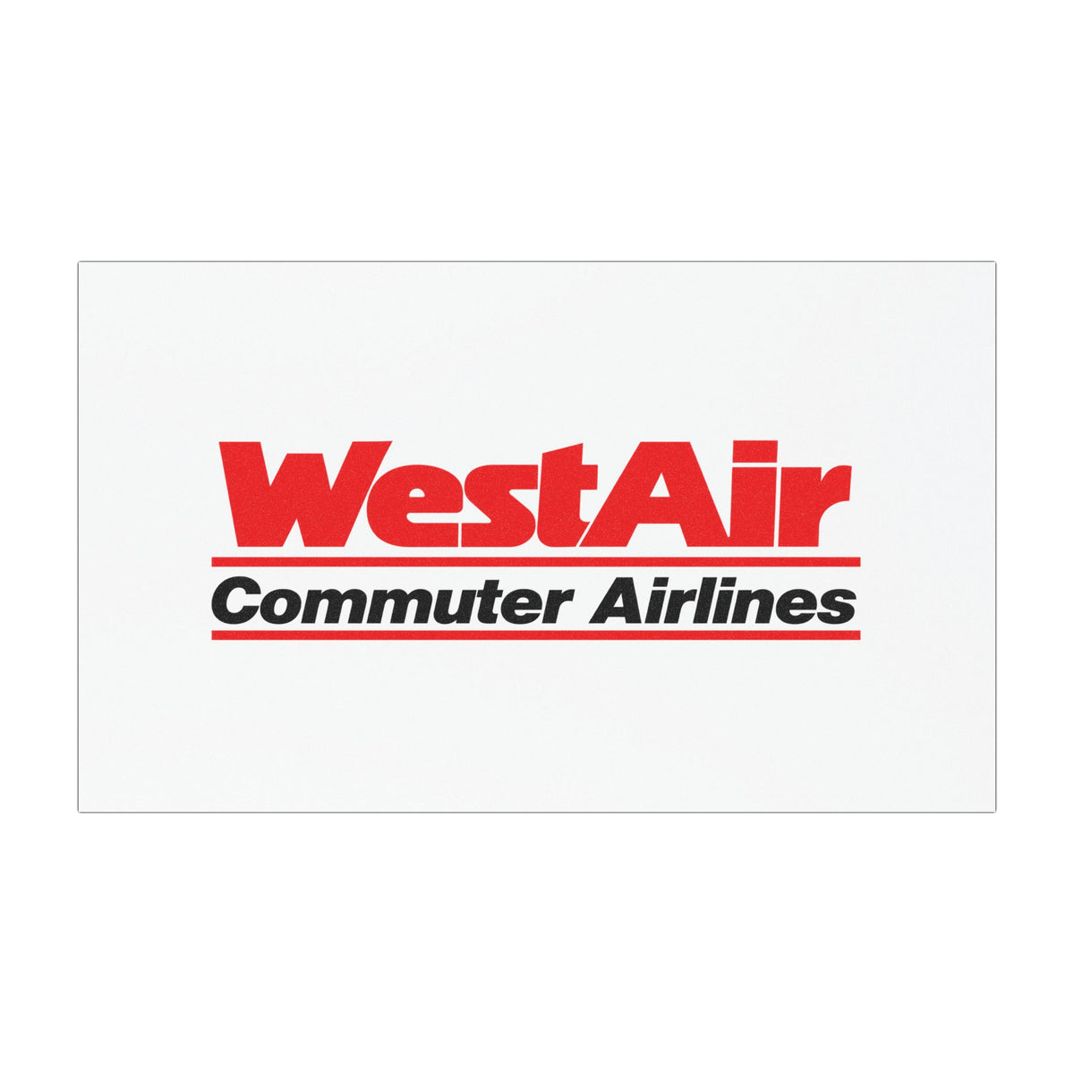 WestAir Commuter Airlines Car Magnet