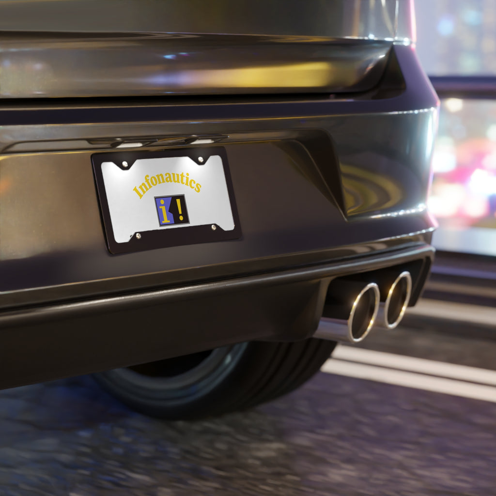 Infonautics Vanity License Plate