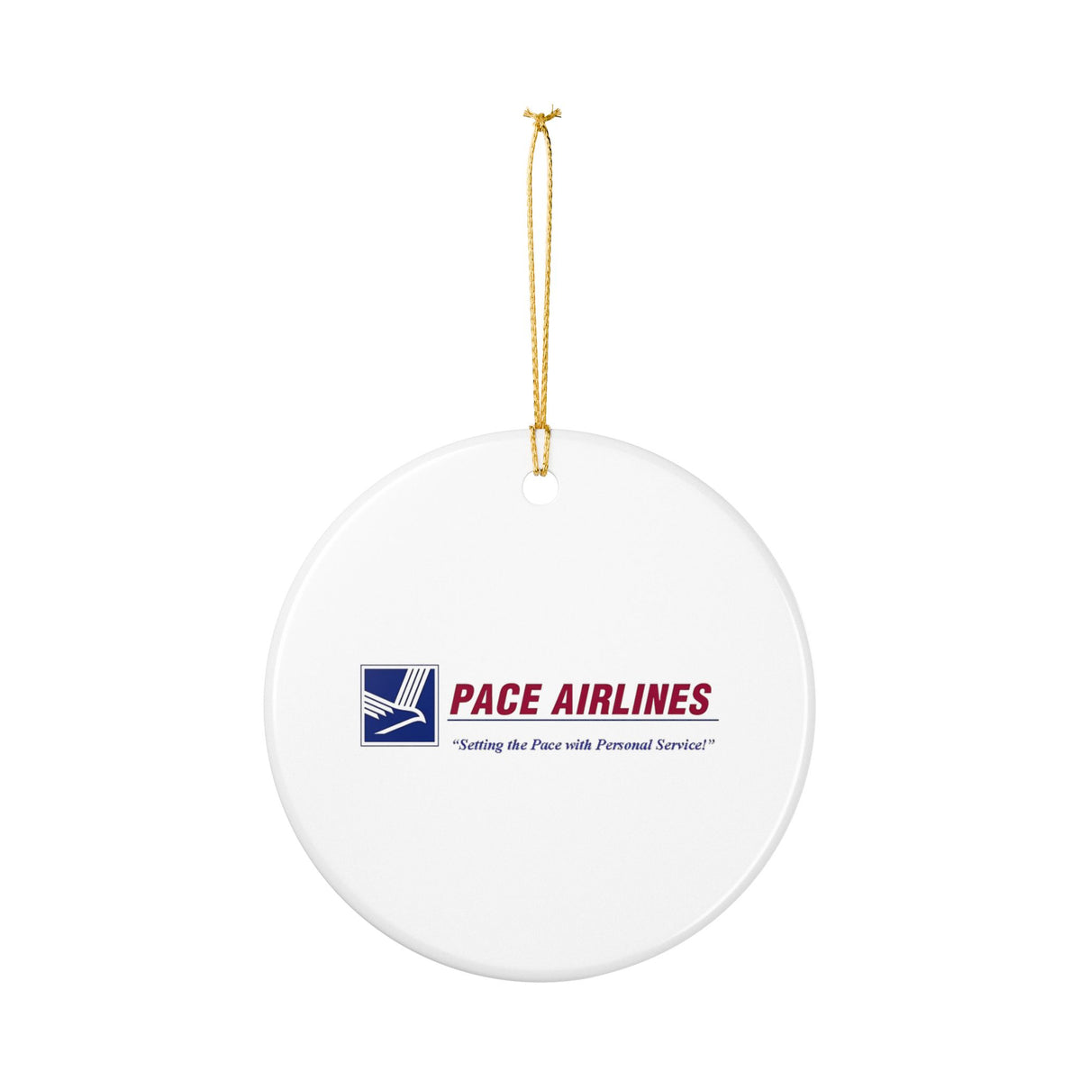 Pace Airlines Ceramic Ornament