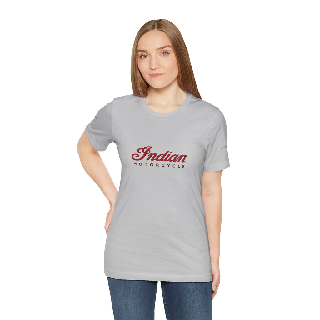 Indian Motorcycle T-Shirt - Ride The Legend (sleeve)