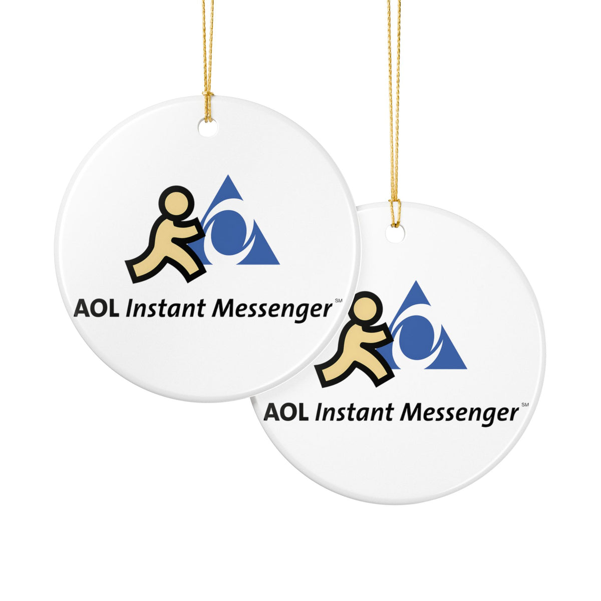 AOL Instant Messenger (AIM) Ceramic Ornament