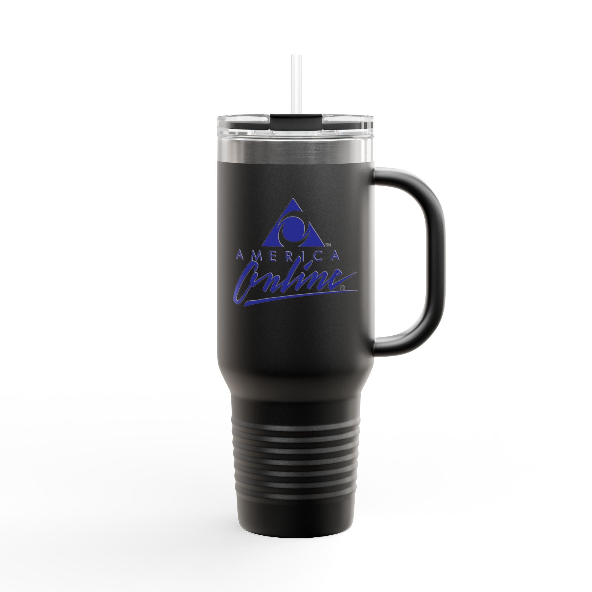 America Online (AOL) 40oz Insulated Travel Mug Stainless Tumbler